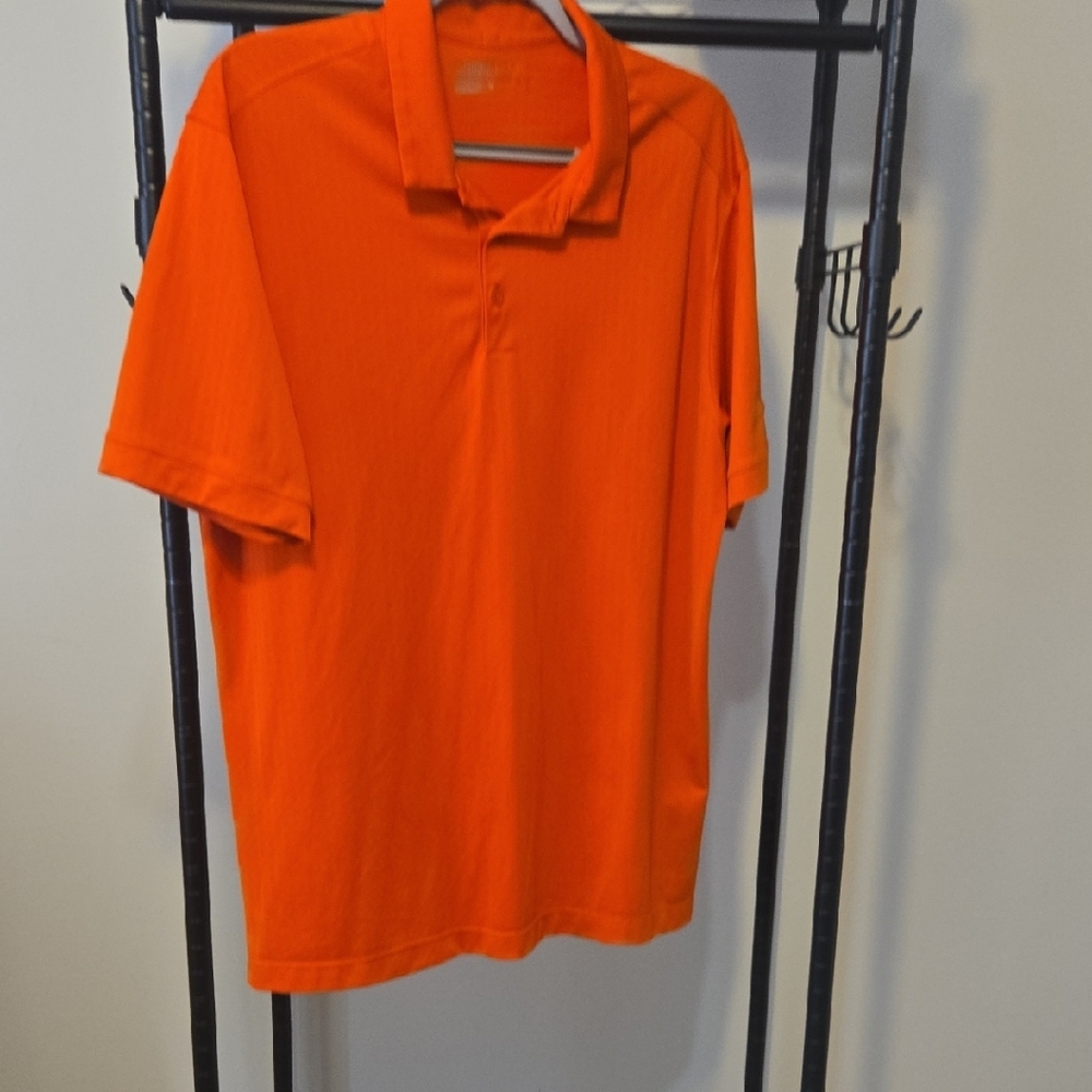 Nike Nike Golf Men's Orange Polo Shirt Size Large
